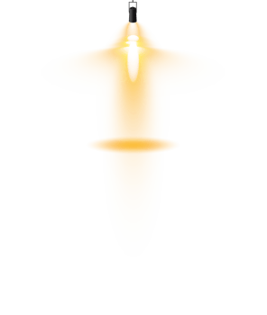 Bright Yellow or Golden Spotlight. Scene. Stage. Podium. Light Effects. Glow light effect. Glowing lamp. . Illustration number 116 png