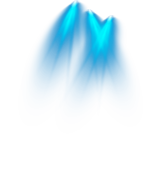 Bright blue Spotlight. Scene. Stage. Podium. Light Effects. Glow light effect. Glowing lamp. . Illustration number 101 png