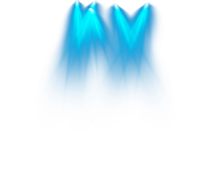 Bright blue Spotlight. Scene. Stage. Podium. Light Effects. Glow light effect. Glowing lamp. . Illustration number 97 png