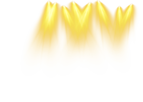 Bright Yellow or Golden Spotlight. Scene. Stage. Podium. Light Effects. Glow light effect. Glowing lamp. . Illustration number 93 png