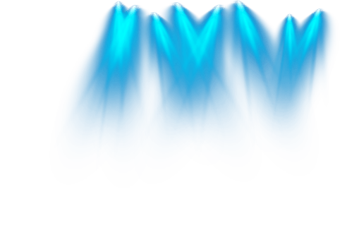 Bright blue Spotlight. Scene. Stage. Podium. Light Effects. Glow light effect. Glowing lamp. . Illustration number 91 png