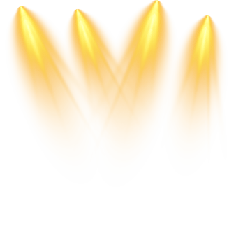 Bright Yellow or Golden Spotlight. Scene. Stage. Podium. Light Effects. Glow light effect. Glowing lamp. . Illustration number 84 png