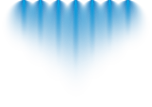 Bright blue Spotlight. Scene. Stage. Podium. Light Effects. Glow light effect. Glowing lamp. . Illustration number 75 png