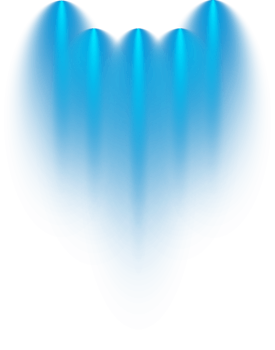Bright blue Spotlight. Scene. Stage. Podium. Light Effects. Glow light effect. Glowing lamp. . Illustration number 74 png