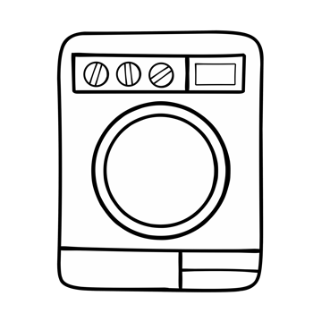 washing machine illustration png