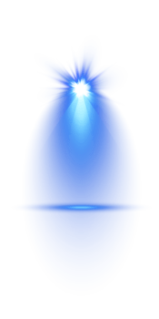 Bright blue Spotlight. Scene. Stage. Podium. Light Effects. Glow light effect. Glowing lamp. . Illustration number 12 png