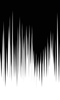 Abstract black and white sharp lines blank wallpaper vector