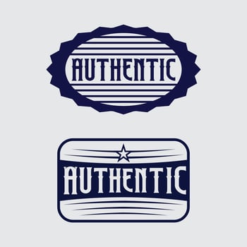 Certified rubber stamp red black badge with certified text in frame or round Rectangular border Certification or seal icon logo design illustration and idea vector