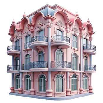 impressive artistic An Art Nouveau Apartment Building Soft Pa original png