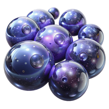 stunning creative A Field of Floating Translucent Spheres exclusive png
