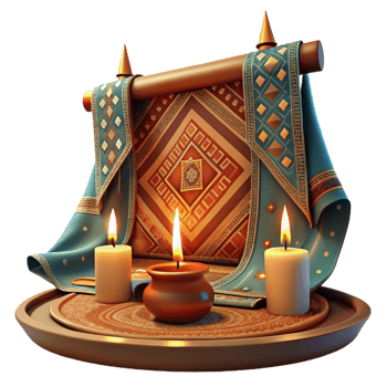 elegant traditional An Intricate Tapestry of Woven Threads exclusive png