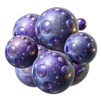 beautiful classic A Field of Floating Translucent Spheres professional png
