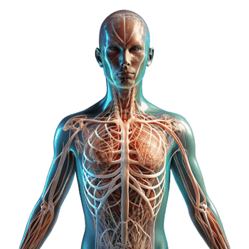 magnificent modern A Transparent Human Body Showcasing the I genuine png