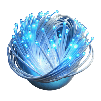 dramatic modern Delicate Interwoven Strands of Light Re 4K png