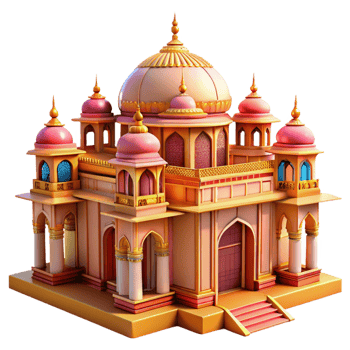 wonderful traditional Indian Palace Intricate Carvings Vibran professional png