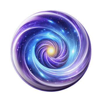 serene minimalist Cosmic Energy Vortex exclusive png