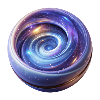 elegant creative A Swirling Vortex of Galaxies and Stars exclusive png