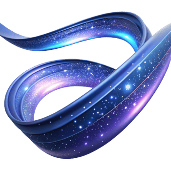 impressive contemporary A Flowing Ribbon of Light Particles Traci genuine png