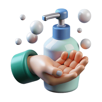 impressive traditional Hand Washing Hygiene Practice Transparent Background detailed png