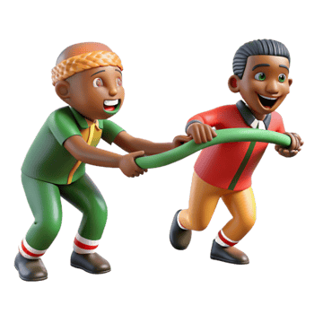 serene contemporary Harambee Pulling Together Kwanzaa Transparent Background premium png