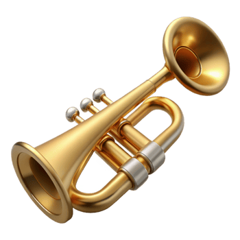 extraordinary rustic Harp Gold Details Cutout Transparent Background professional png