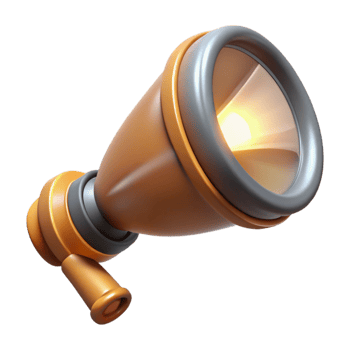wonderful artistic Headlamp Beam Shining Bright Transparent Background detailed png