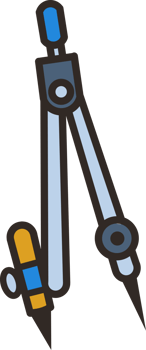 Measuring Tool Cartoon School Tools Collection png