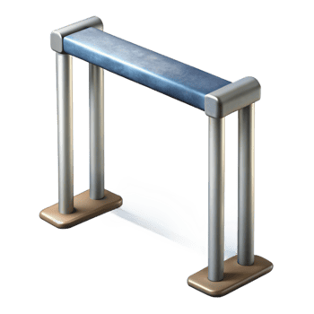 dramatic artistic High Jump Bar Metal Texture Close Up Transparent exclusive png