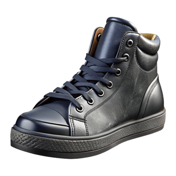 magnificent contemporary High Top Sneakers Black Isolated Element authentic png