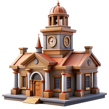 elegant contemporary Historic Building Clock Tower Timelapse high quality png