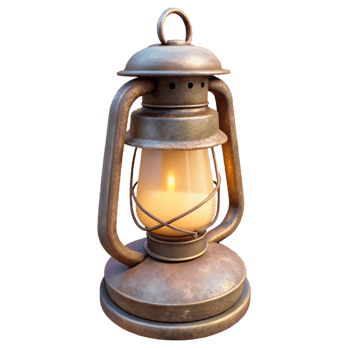 impressive vintage Historic Lantern Soft Lighting Effect detailed png