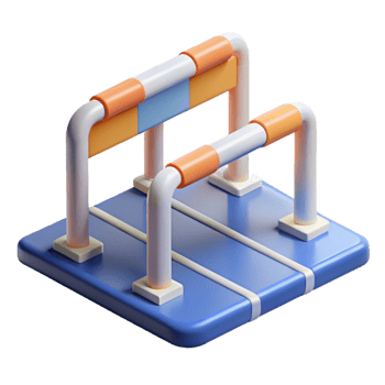 serene vintage Hurdle Track and Field Close Up Transparent authentic png