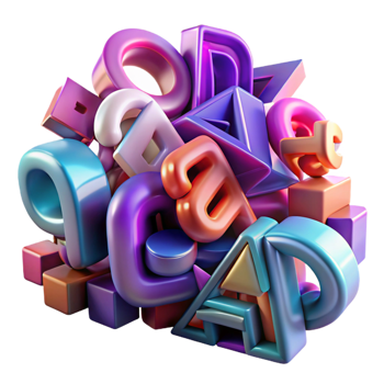 wonderful traditional A Chaotic Jumble of Letters and Numbers S png