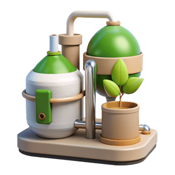 dramatic minimalist Hydroponic System Nutrient Solution Mixing Cutout high quality png