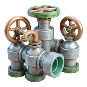 magnificent rustic Hydroponic System Pipes and Tubing Cutout genuine png