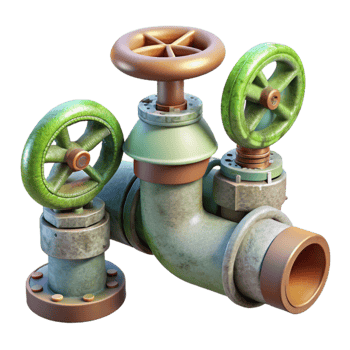 wonderful traditional Hydroponic System Piping and Valves Cutout premium png