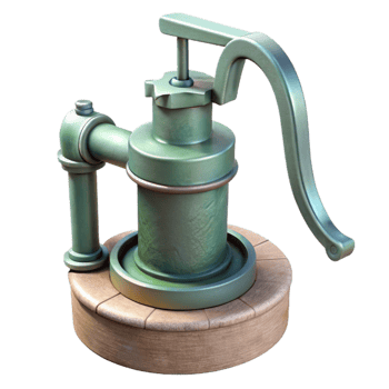 extraordinary contemporary Hydroponic System Water Pump Detail Cutout high quality png