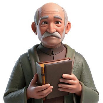 elegant traditional Portrait of an Elderly Man with a Weath high quality png