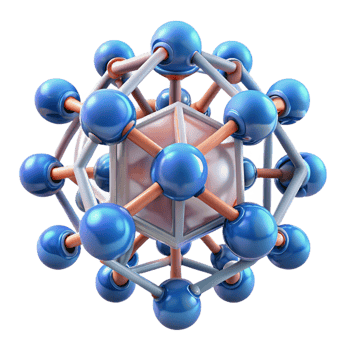 dramatic abstract A Group of Nanobots Assembling a Complex S original png