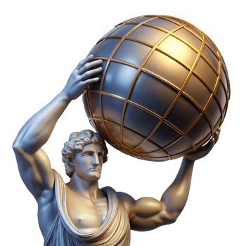 wonderful traditional Atlas Supporting the Celestial Sphere png