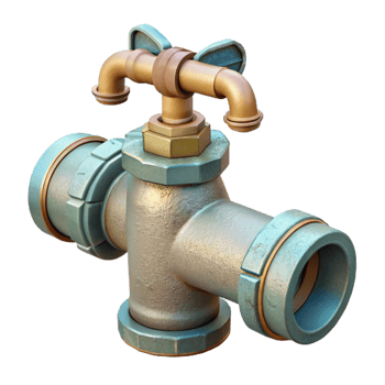 elegant classic Irrigation System Sprinkler Detail Cutout authentic png
