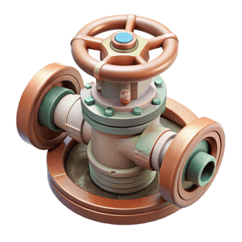 magnificent contemporary Irrigation System Sprinkler Top View Cutout detailed png
