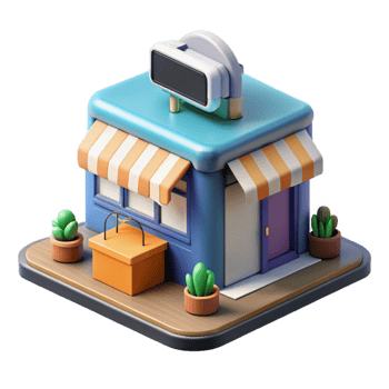 dramatic traditional Isometric Vr Retail Store Environment Isolated exclusive png