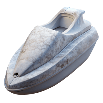 extraordinary creative Jet Ski Hull Fiberglass White Transparent Background Cutout genuine png