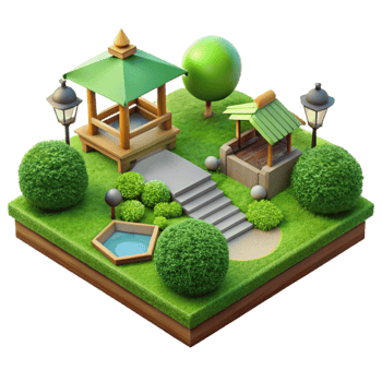 impressive contemporary Landscaped Yard Green Lawn Transparent Background genuine png