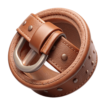 wonderful traditional Leather Belt Hole Detail Closeup Cutout Isolated high quality png