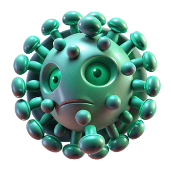elegant minimalist A Swarm of Nanobots Forming the Shape Of professional png