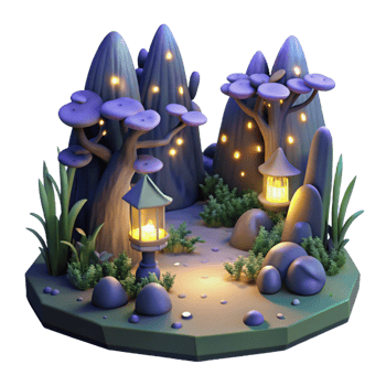 magnificent rustic A Group of Fireflies Illuminating a Dark png