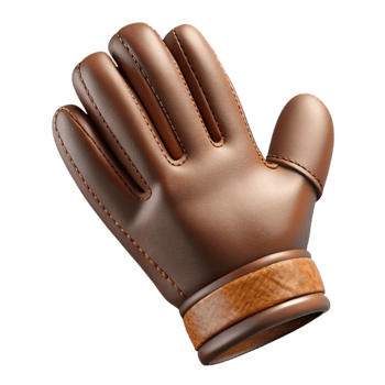 magnificent vintage Leather Glove Palm View Element exclusive png
