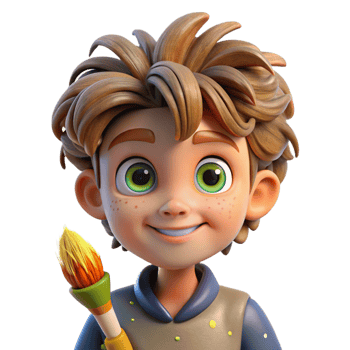 extraordinary traditional Portrait of a Curious Child with Wide Eye original png